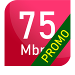 Paket Promo 75 Mbps